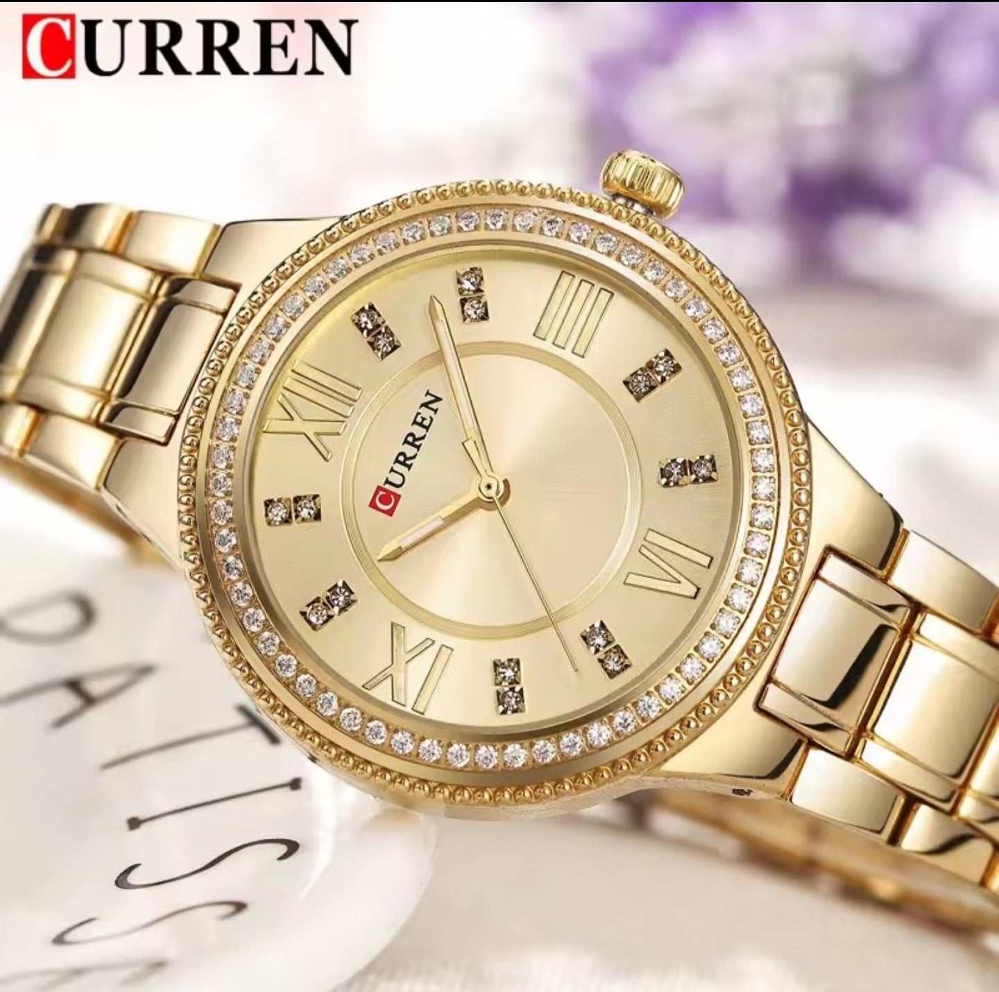 Montre curren 9004 femme