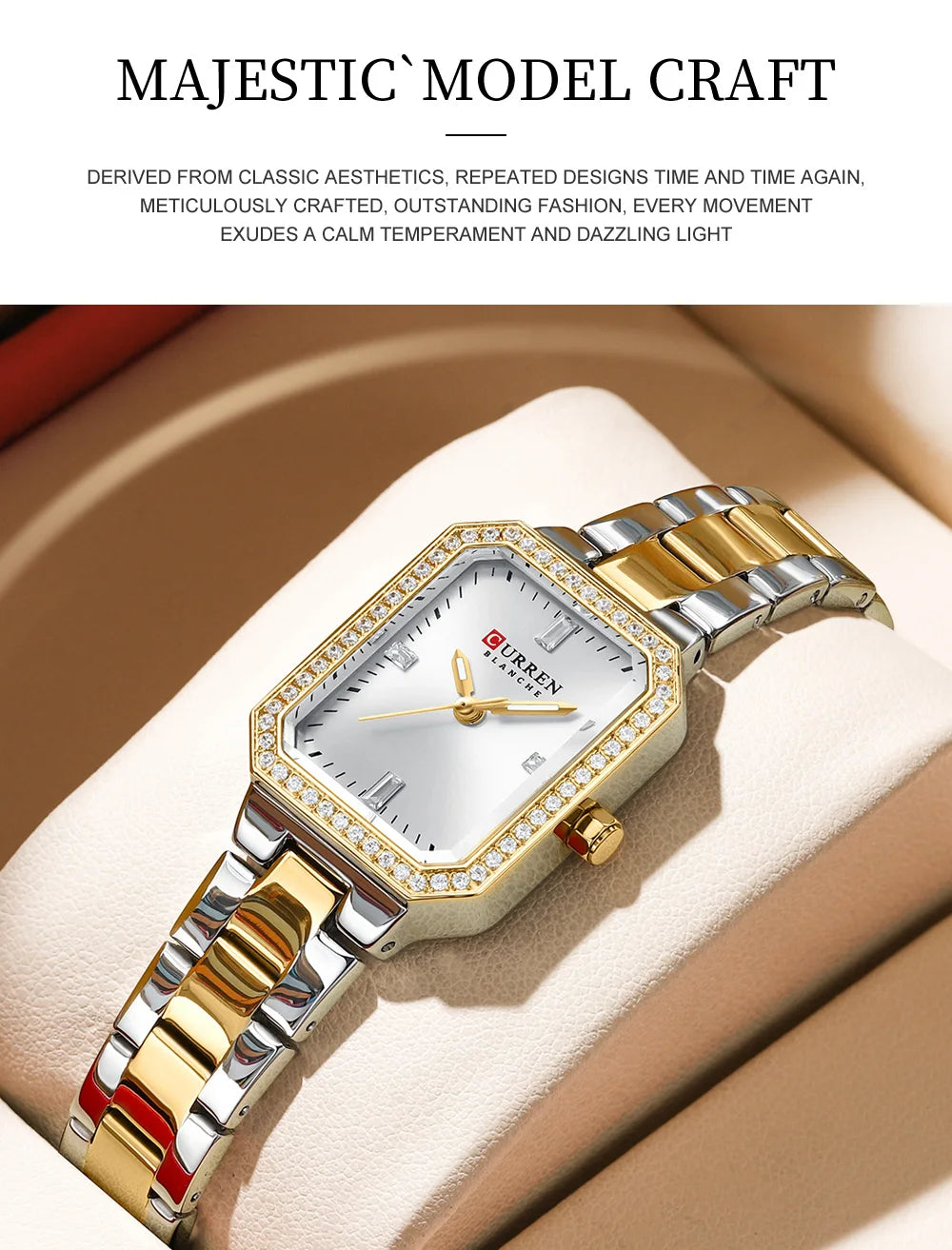 Montre curren 9102 femme